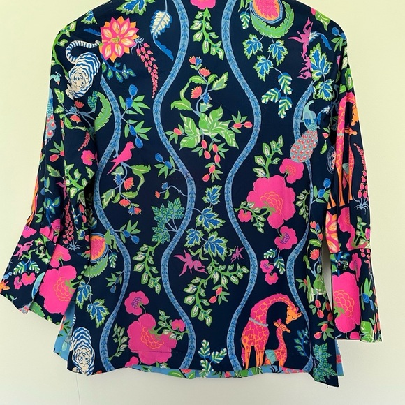 Gretchen Scott Designs Forget Me Knot Top-Jungle
Symphony - Picture 9 of 11